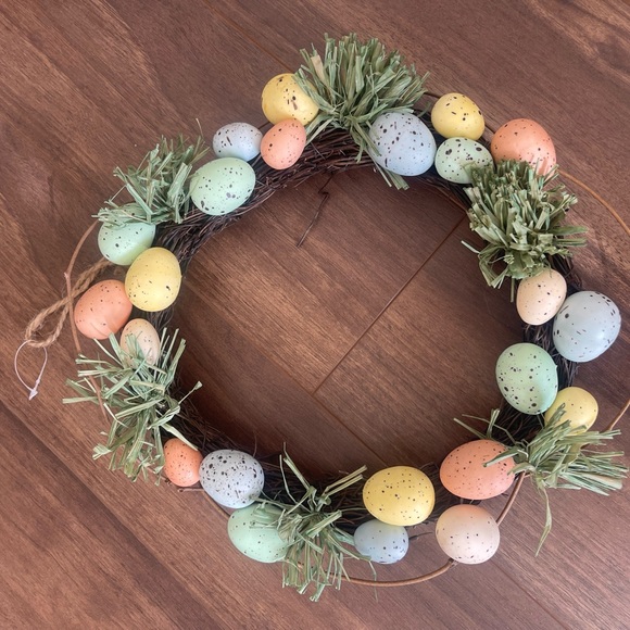 Target Bullseye Playground 2024 Easter Egg Wreath - Picture 1 of 2
